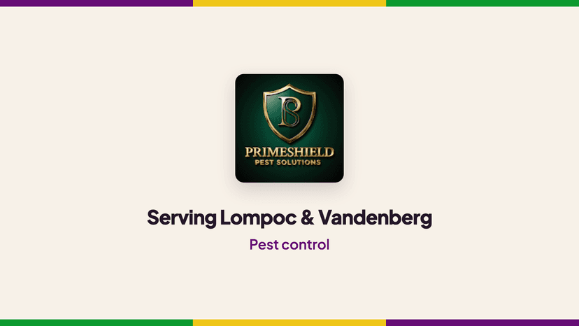 PrimeShield Pest Solutions