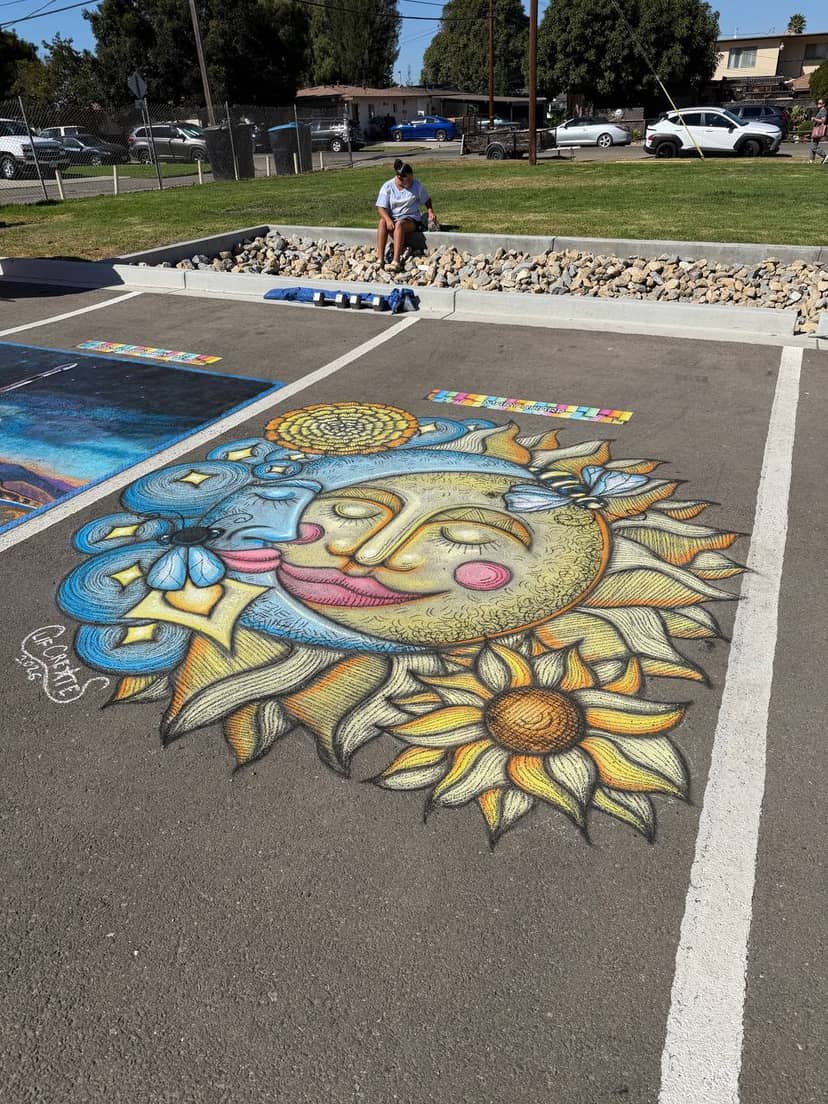 Lompoc Chalks 2026 turns the Veterans Memorial Building into an open-air gallery